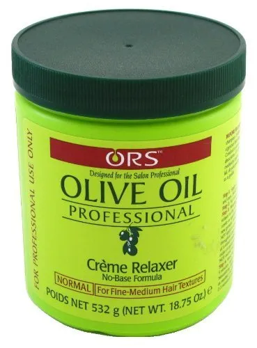 Ors Olive Oil Creme Relaxer Normal Jar 555 ml (18.75 oz)