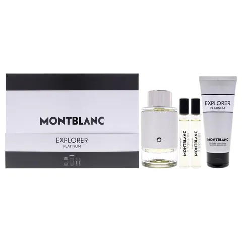 Mont Blanc Explorer Platinum 4pc Set