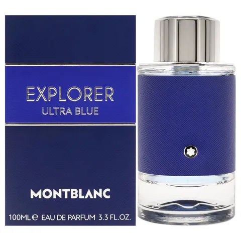 Montblanc Explorer Ultra Blue Citrus Marine Woody With Notes of Lemon Marine