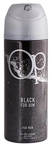 Ocean Pacific Black 5.0 M Usa Body Mist