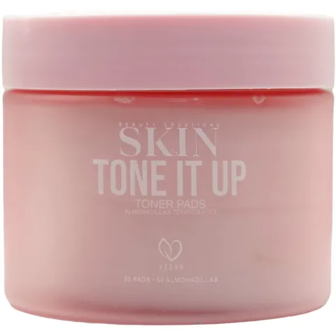 (12-pack) Beauty Creations Skin Tone It Up Toner Pads