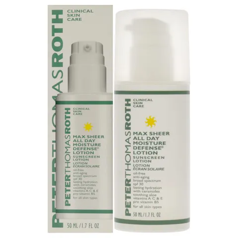 Peter Thomas Roth Max Sheer All Day Moisture Defense Lotion Ultra Light Anti