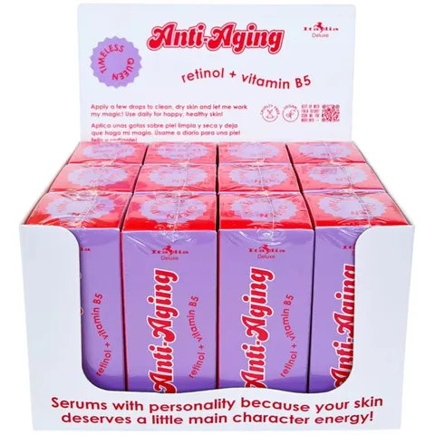 (12-pack) Italia Deluxe Anti-Aging - Retinol + Vitamin B5