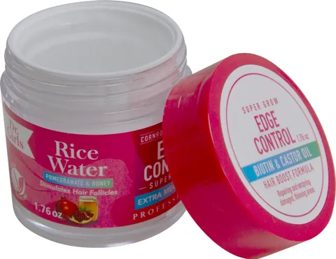R B Collection Inc 3 Pack Dr Girls Edge Control / Pomegranate Honey Scent/no