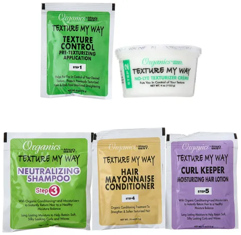 Organics My Way No Lye Organic Conditioning Texturizing System