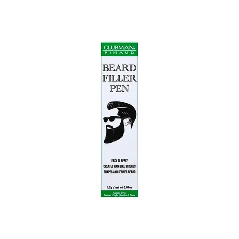 Clubman Pinaud Beard Filler Pen Creates Hair Like Strokes