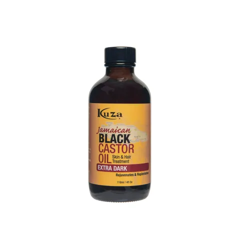 Kuza Jamaican Black Castor Oil Skin Hair Treatment Extra Dark 4 Fl Oz