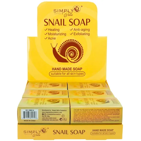 (12-pack) Simply Bella Snail Soap