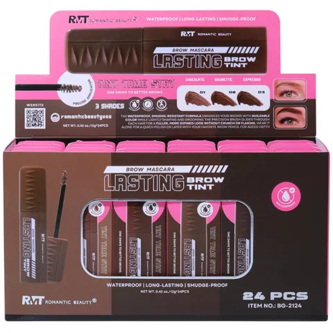 (24-pack) Romantic Beauty Lasting Brow Tint Mascara