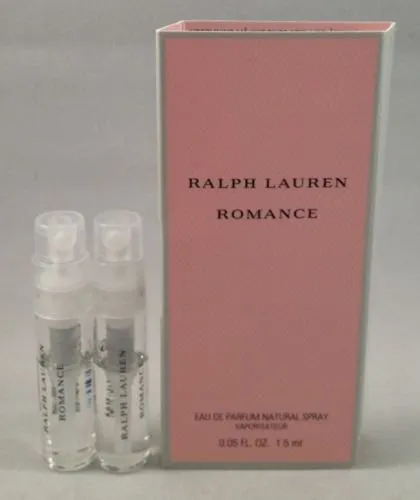 [Vial] 2 Ralph Lauren Romance Sample Travel Vial . /1. Each EDP 5 ml (5 oz)