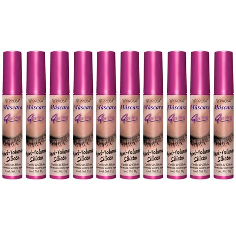 (10-pack) Prosa 4 In 1 Maxi-Volume Silicone Mascara