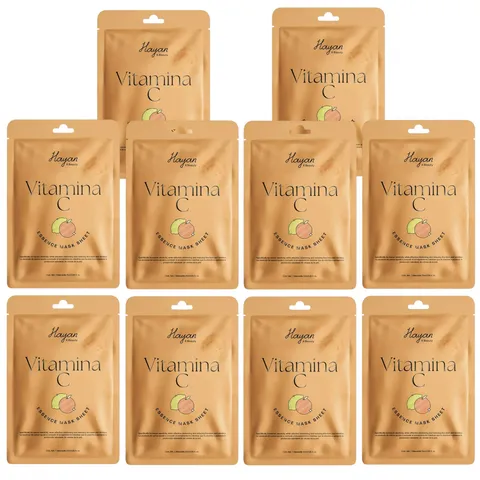 (10-pack) Hayan Cosmetics Facial Mask Vitamin C