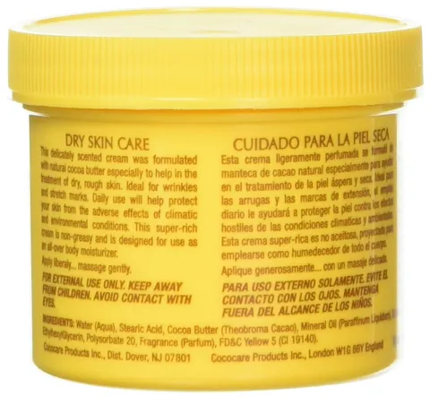 Cococare Cocoa Butter Super Rich Cream 4 oz