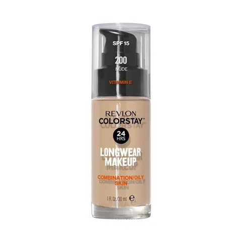 (12-pack) Revlon Color Stay Liquid Makeup for Combination/Oily Skin, Nude, 1.0 Fluid Ounce