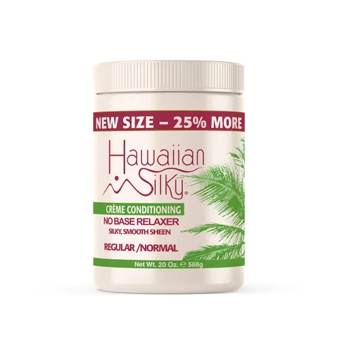 Hawaiian Silky No Lye Relaxer Regular White 20 oz