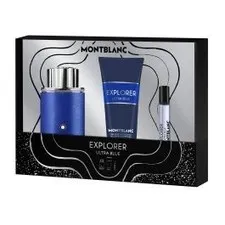 [Set] Mont Blanc Explorer Ultra Blue 3.4 M + 3.4 S/g + 7. France 6pcs Bybox EDP 5 ml