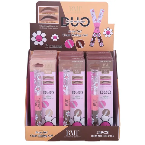 (24-pack) Romantic Beauty Brow Mascara Duo