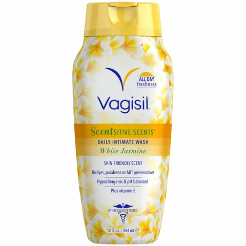 Vagisil Feminine Wash for Intimate Area Hygiene Scentsitive Scents Ph Balanced