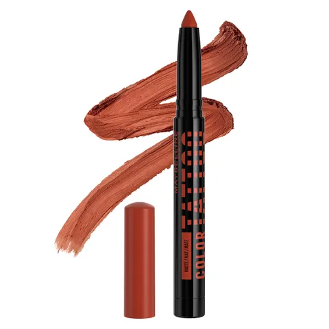 (12-pack) MAYBELLINE Color Tattoo Longwear Multi-Use Eye Shadow Stix, Eye Makeup, I am Powerful (Rust Matte)