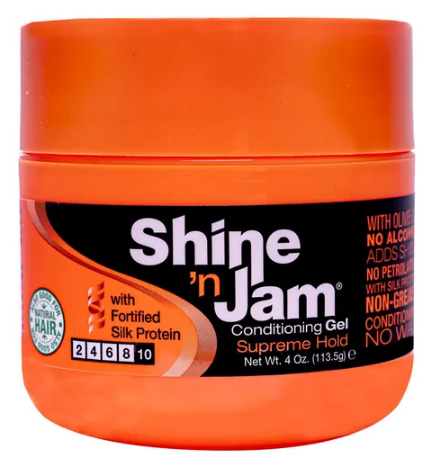 Ampro Shine 'n Jam Conditioning Gel Supreme Hold 4 oz