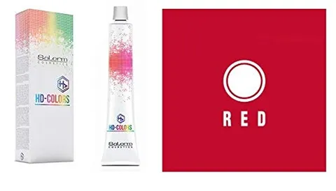 Salerm Hd Colors Fantasy Hair Color Cream #red / 150 Milliliter