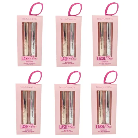 (6-pack) Beauty Creations Lash Flex Mascara Duo (Set)