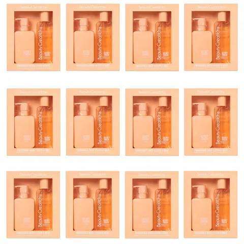 (12-pack) Beauty Creations - Secret Crush Fragrance Body Lotion and Mist Set, Vitamin E, 250 ml, 8.4 oz