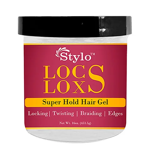J. Amila Styling Gel High Hold Loc Gel for Dreads and Braids Locking Twisting