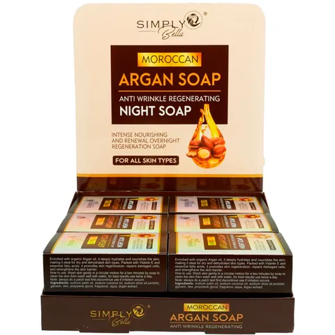 (12-pack) Simply Bella Moroccan Argan Soap