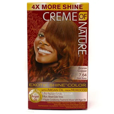 Creme of Nature Nourishing Permanent Hair Color: 6.4 Bronze Copper