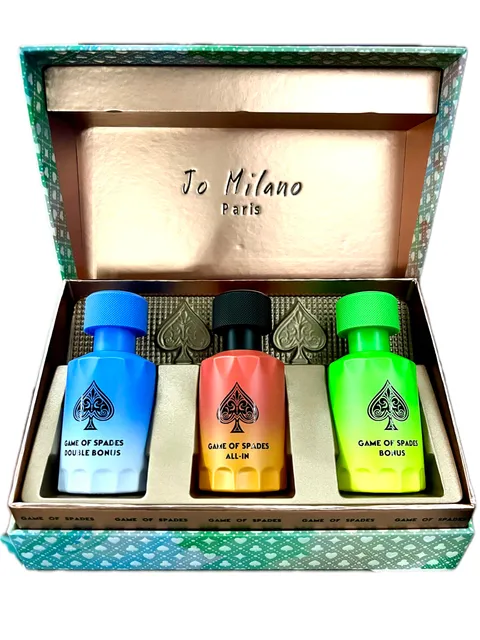 Jo Milano Game of Spades Double Bonus All In Bonus Collection 3x30ml Set