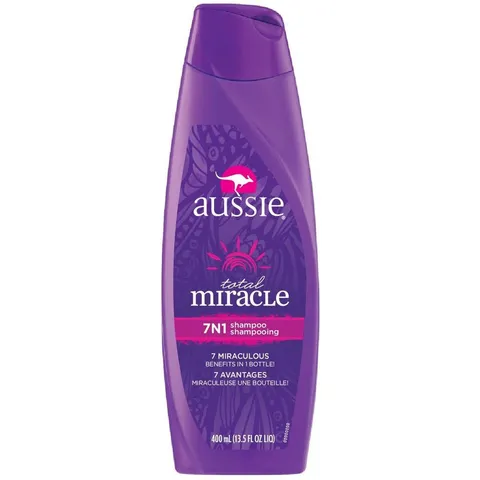 Aussie Total Miracle Collection 7n1 Shampoo 12.1 Fluid Ounce