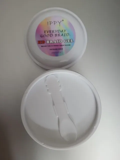 Ni Shi By Ippy Everyday Good Braid Hd Braid Gel Transparent Extreme Hold 8.8 oz