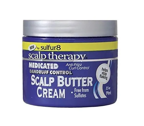 Scalp Therapy Medicated Dandruff Control Anti Frizz Curl Control Sulfate Free