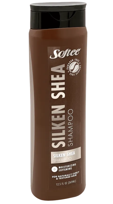 Softee Shea Shampoo . Curly Textured Hair Moisturizing 12.5 oz