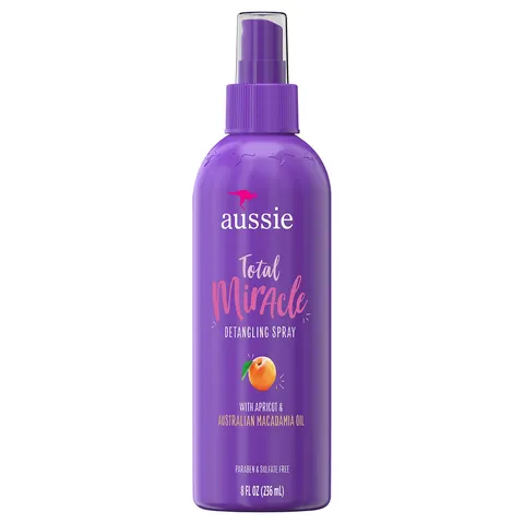 Aussie Hair Care Miracle Detangling With Apricot Macadamia Oil 8 Fl Oz