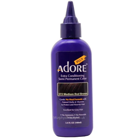 Adore Plus #372 Medium Red Brown 3.4 Fl Oz