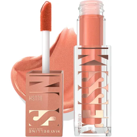 (15-pack) Maybelline Sunkisser Multi-Use Liquid Blush and Bronzer, Blendable, Longwear, Glowy Make Up, Sol Search, 1 Count