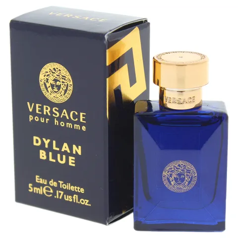 [Mini] Versace Dylan Blue Mini Cologne For Men EDT 0.17 oz