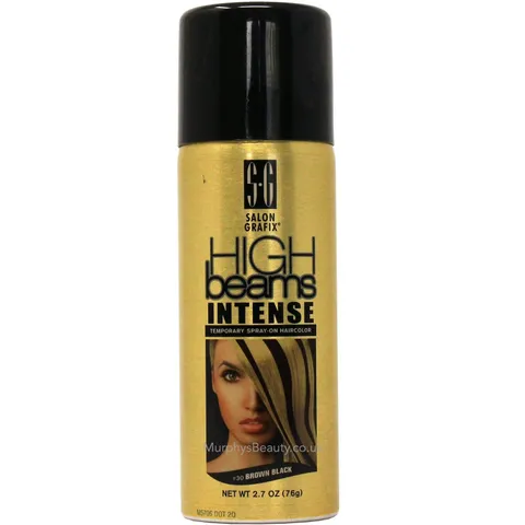 Salon Grafix High Beams Intense Temporary Brown Black for Unisex Hair Color