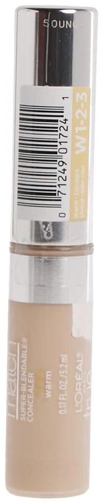 (12-pack) L'Oreal Paris True Match Super-Blendable Concealer, Fair/light Warm, 0.17-Fluid Ounce