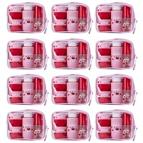(12-pack) Beauty Creations Sweet Dose Fruity Travel Sweet As Cherry (Set)
