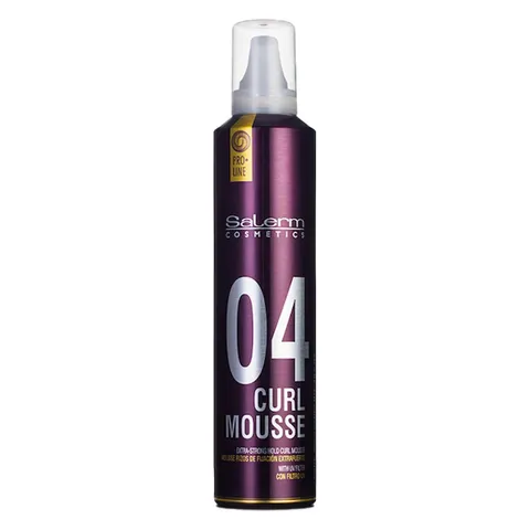Salerm Curly Hair Mousse Pro Line Curl Mousse More Defined and Flexible Curls