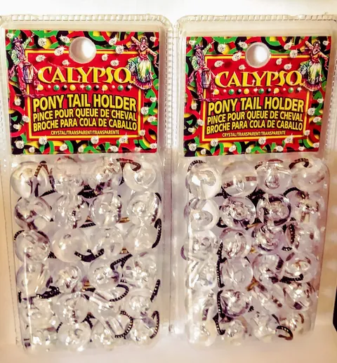 Calypso Clear Pony Tail Holders