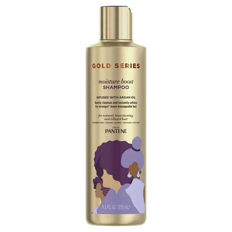 Pantene Prov Gold Series Boost Moisture Shampoo 9.1 Fl Oz