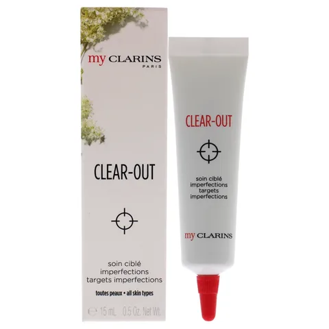Clarins Clear Out Targets Imperfections Cream For Women 0.5 oz