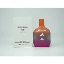 ADIDAS VIBES GET COMFY(U)(T)EDP SP 3.3oz(CAP,BOX)