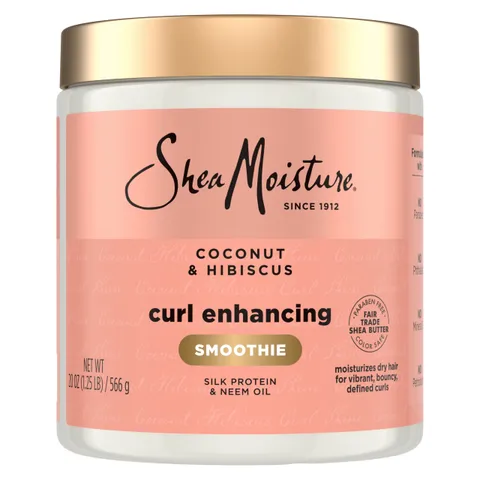 Sheamoisture Smoothie Curl Enhancing Hair Cream Coconut Hibiscus 12 oz
