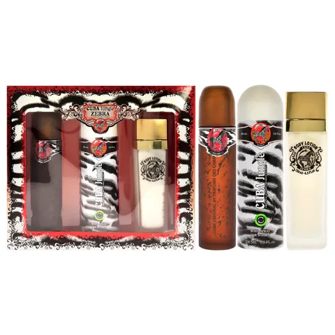 Cuba Jungle Zebra 3pc Set