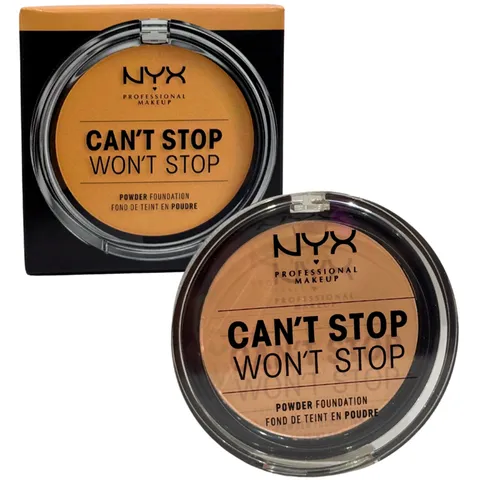 (12-pack) NYX Can'T Stop Won'T Stop Powder Foundation Soft Beige